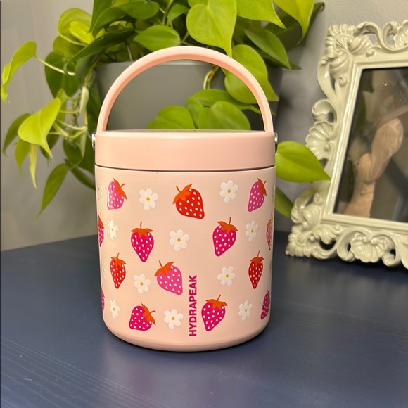 Hydrapeak Other - Hydrapeak Pink Strawberry Floral Insulated Container